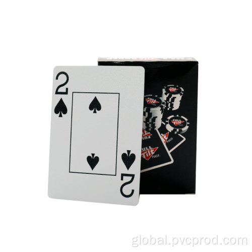 Plastic Playing Card Customized design PVC plastic poker cards Supplier
